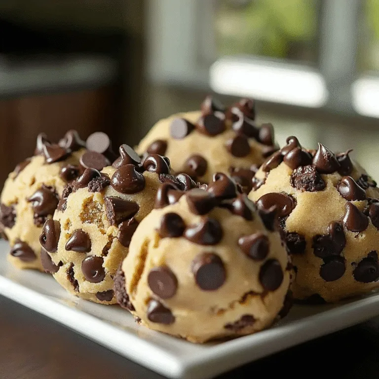 Chocolate Chip Cookie Dough Brownie Bombs