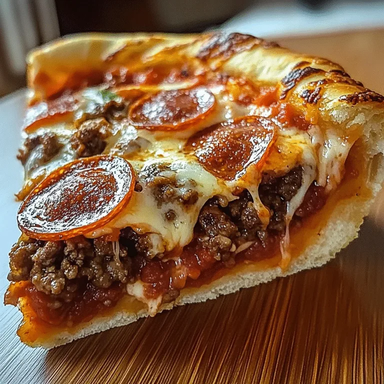 Pizza Burger Pie