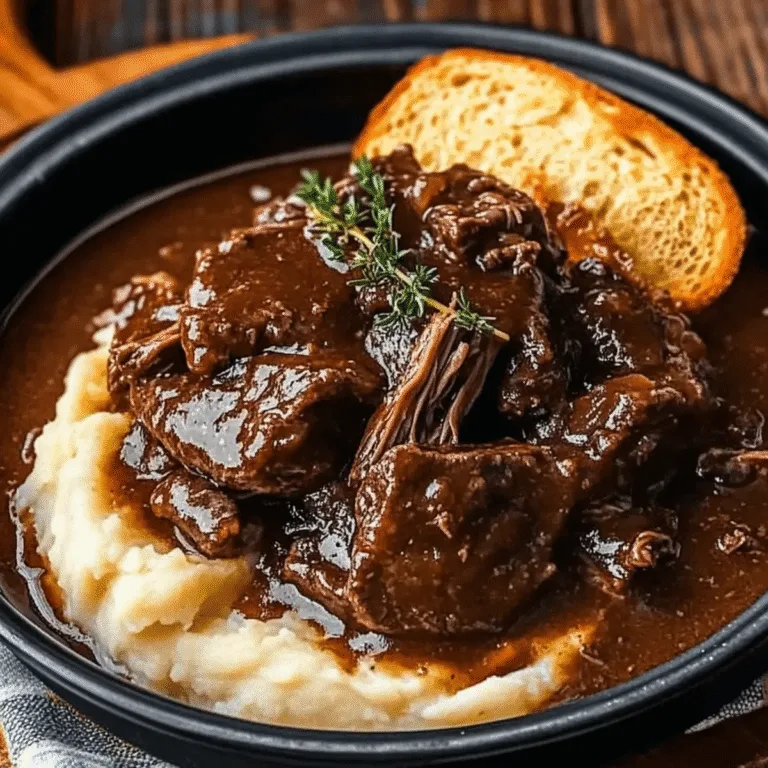 Slow Cooker Beef Manhattan