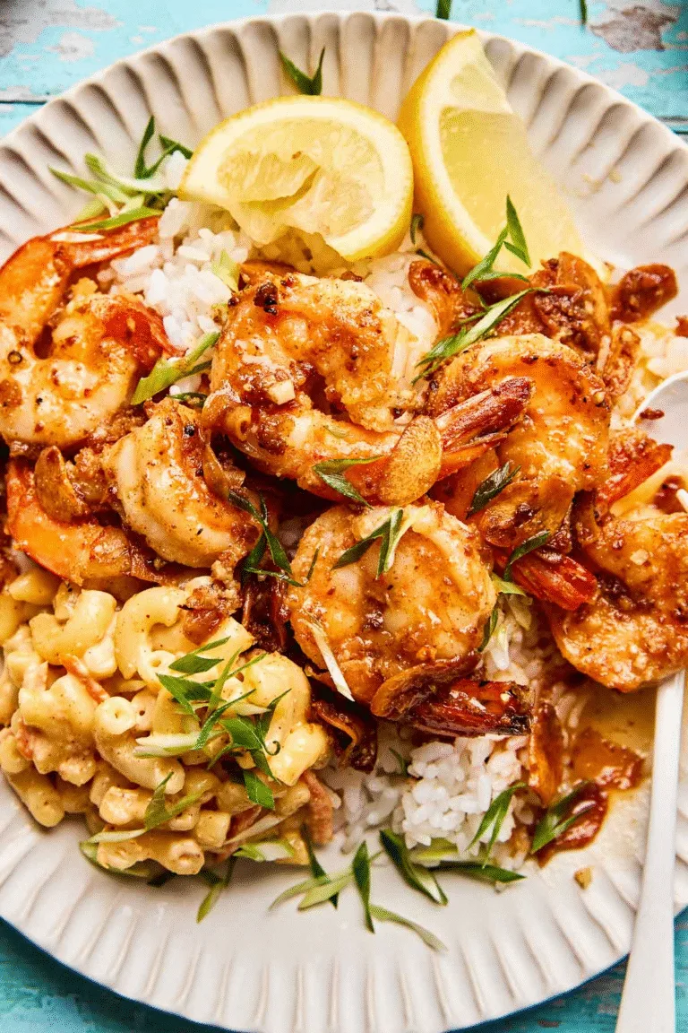 Hawaii-Style Garlic Shrimp