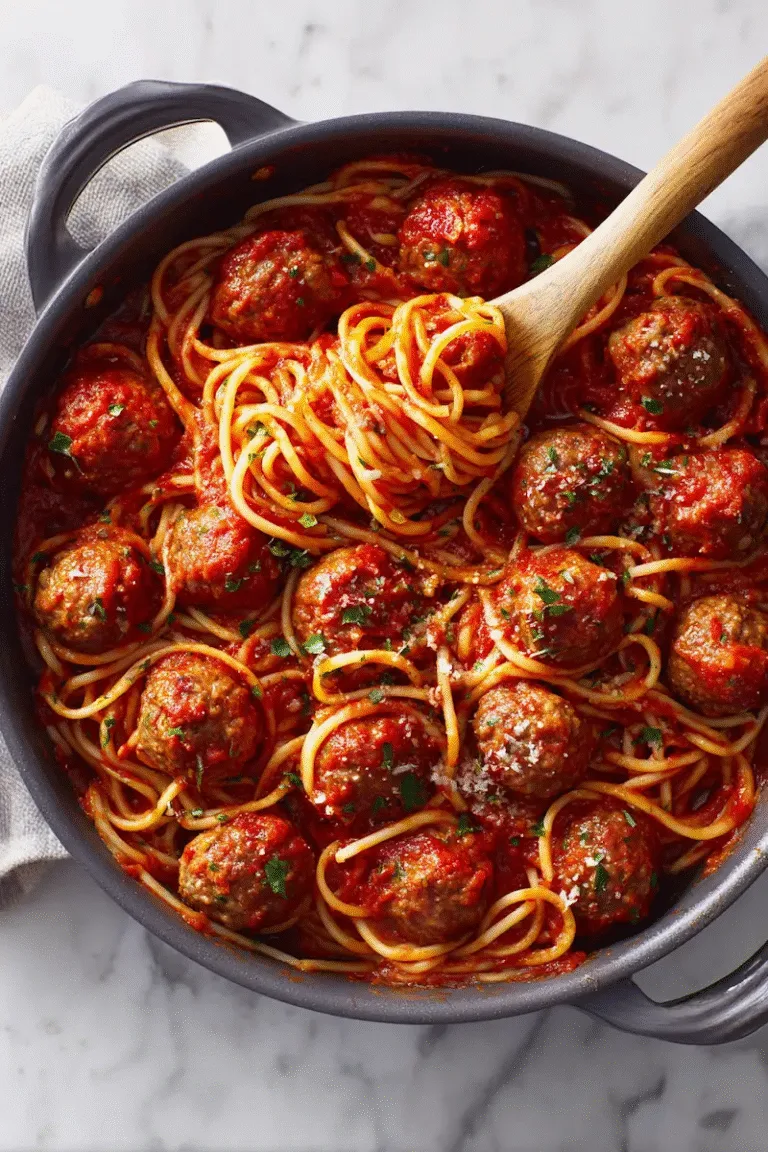 Classic Spaghetti and Meatballs
