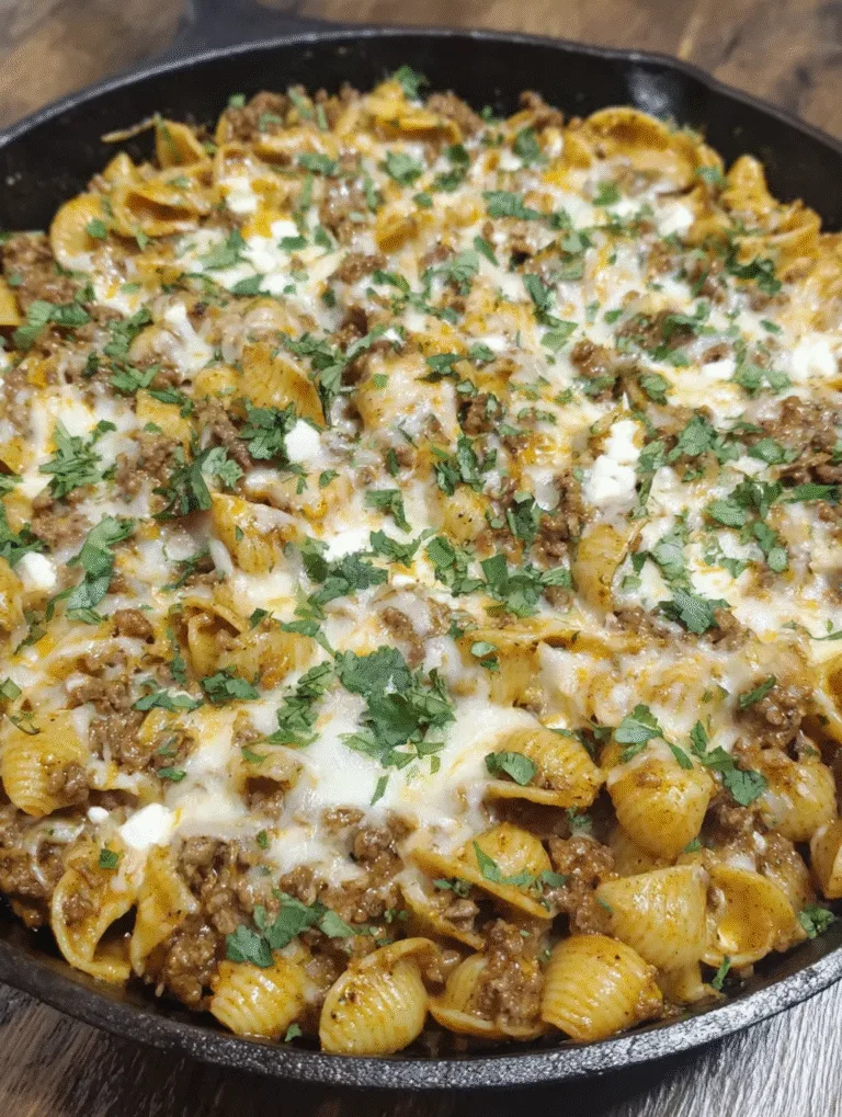 Cheesy Enchilada Hamburger Helper