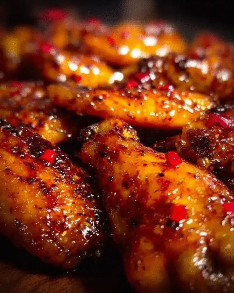 Pineapple Cowboy Candy Chicken Wings