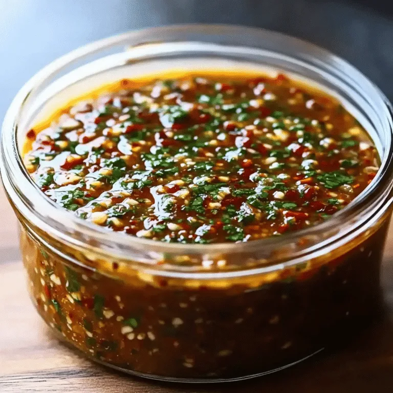 Smoky Red Chimichurri