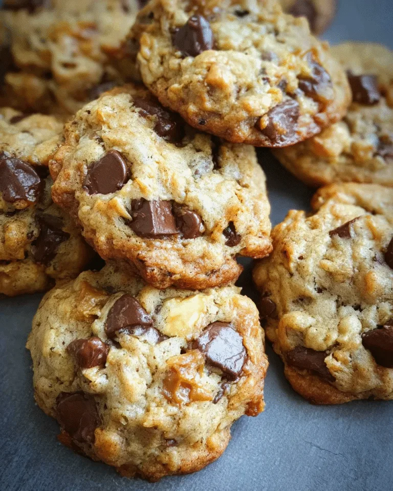 Peanut Butter Banana Cookies