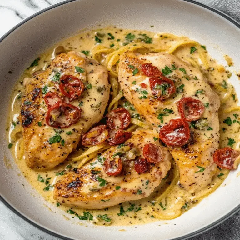 Marry Me Chicken (Creamy Tuscan Style)