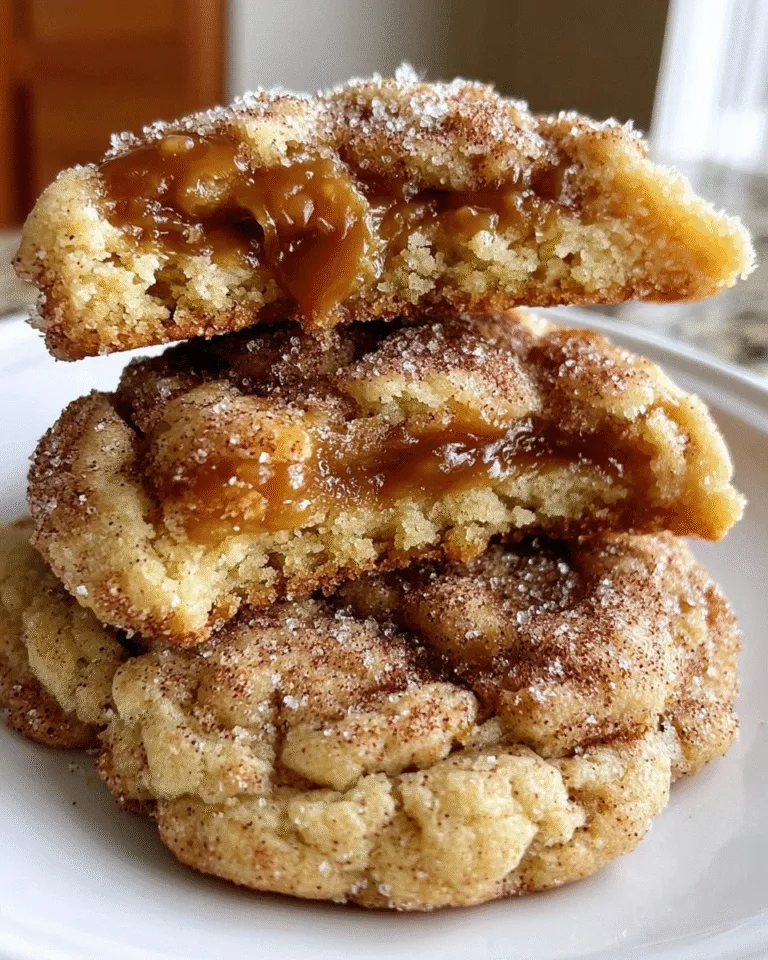 Brown Sugar Cinnamon Caramel Cookies