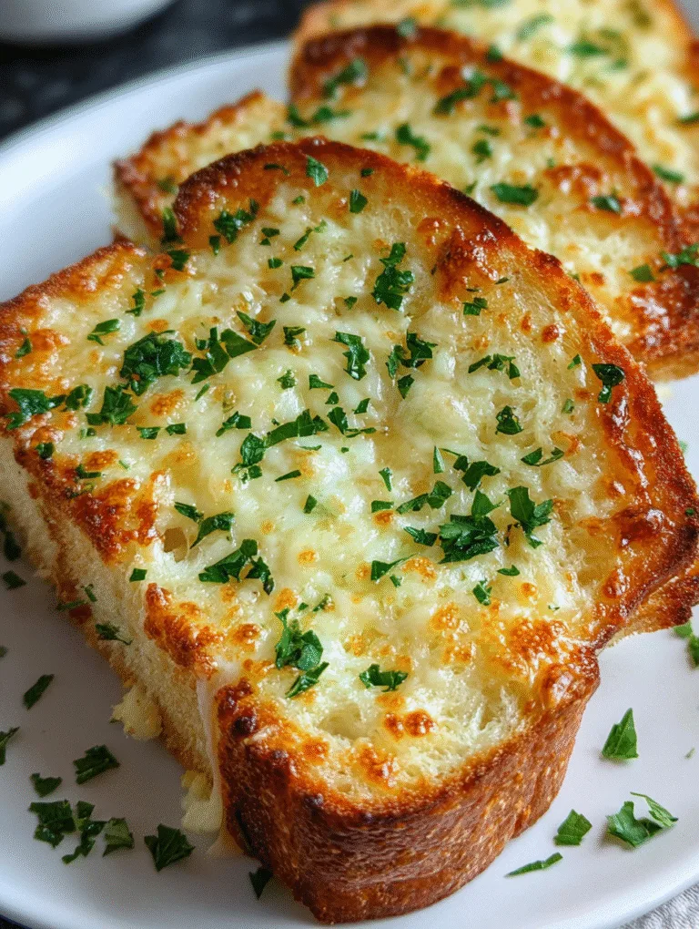Golden Garlic Butter Cheesy Texas Toast
