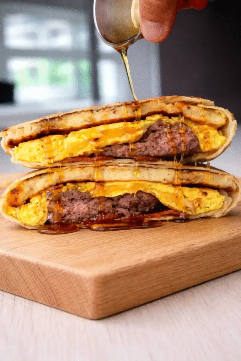 High Protein McGriddle Crunch Wrap