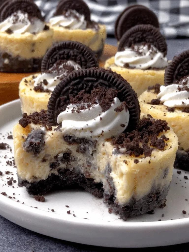 Mini Oreo Cheesecake Bites