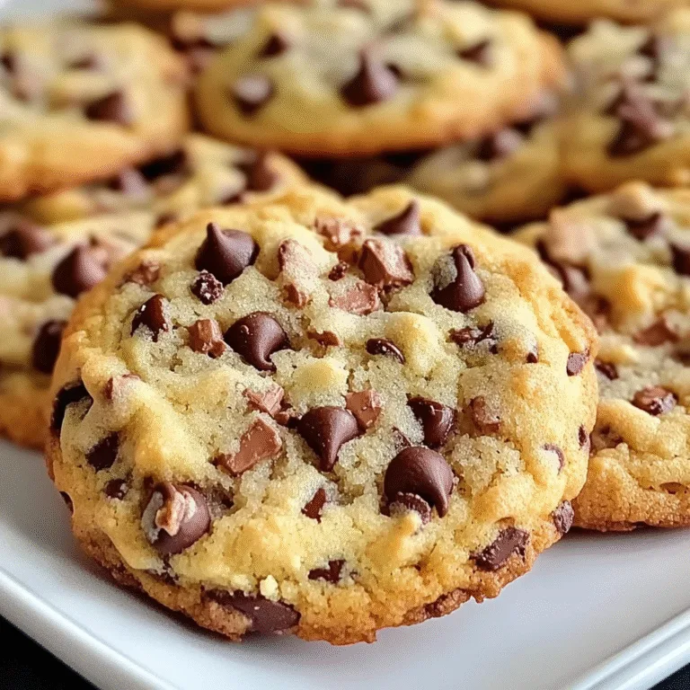 Sweet Chocolate Chip and Toffee Shortbread Cookies