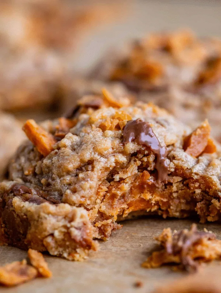 Peanut Butter Butterfinger Cookies