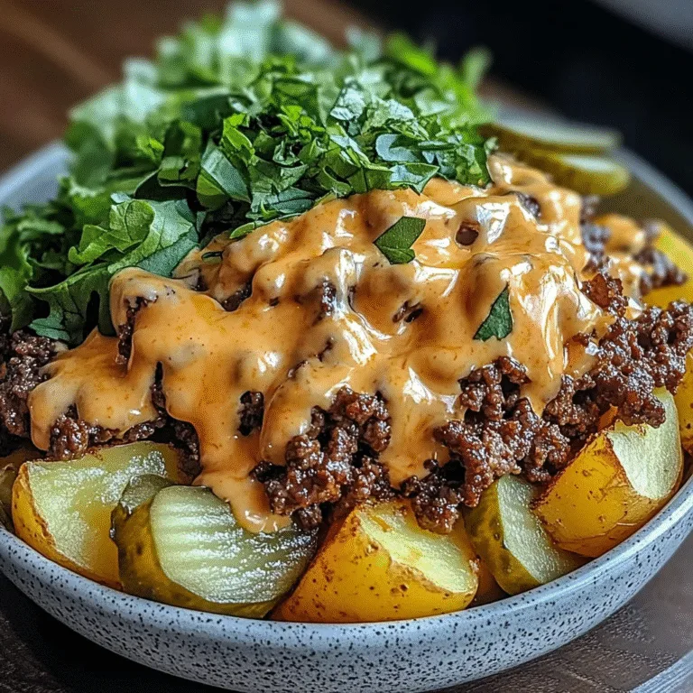 Smash Burger Bowl