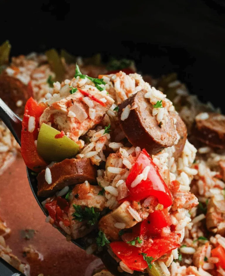Slow Cooker Chicken Jambalaya