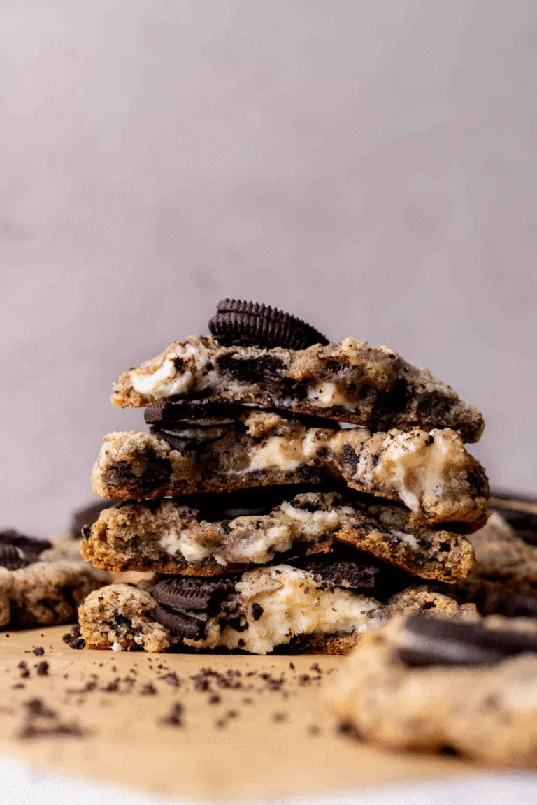 Oreo Cheesecake Cookies