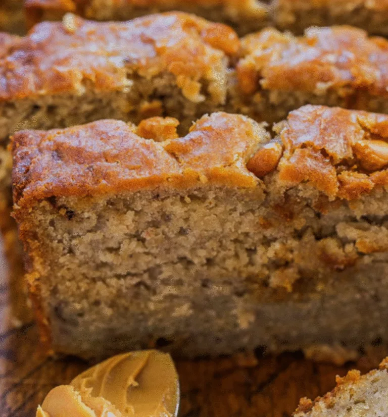 Peanut Butter Apple Banana Bread