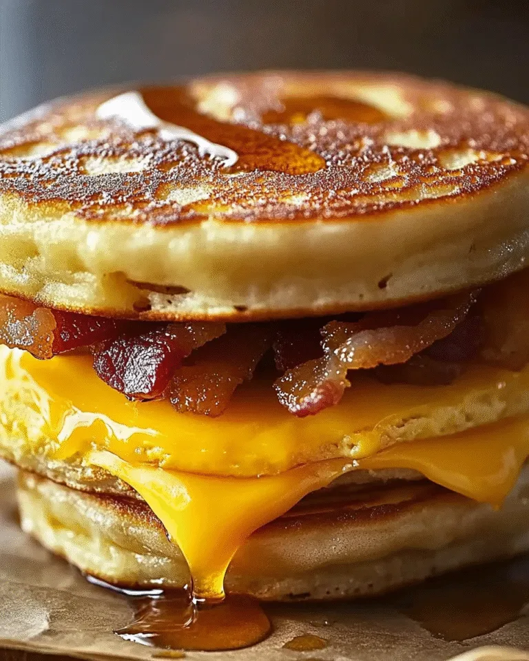 Easy 5-Minute McGriddle Recipe for Meal Prep Mornings