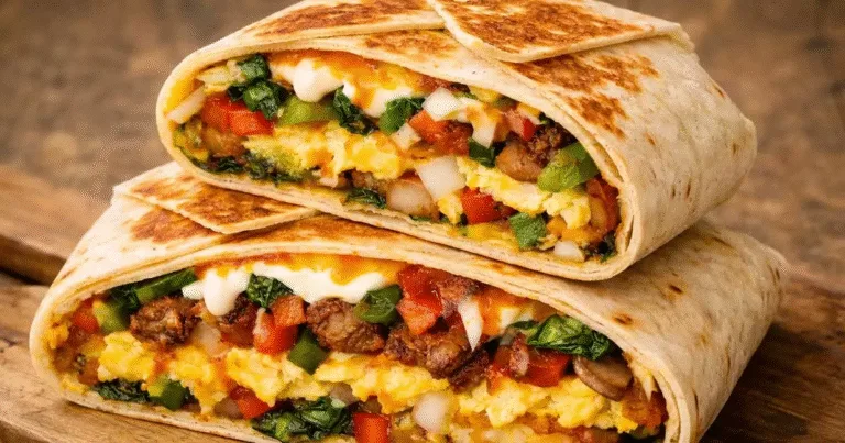 Homemade Breakfast Crunchwrap
