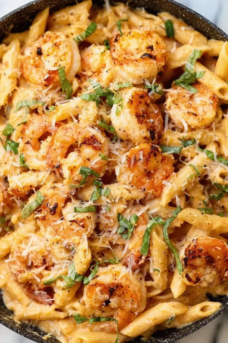 Creamy Sun-Dried Tomato Shrimp Pasta