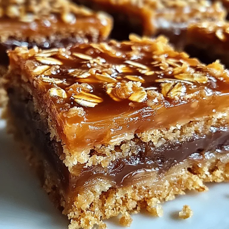 Indulgent Caramel Crush Bars