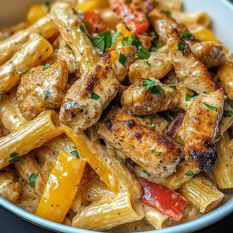 Creamy Rasta Pasta with Jerk Chicken