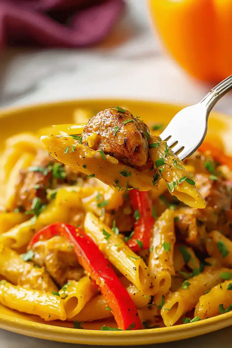 Quick Jamaican Rasta Pasta Salad