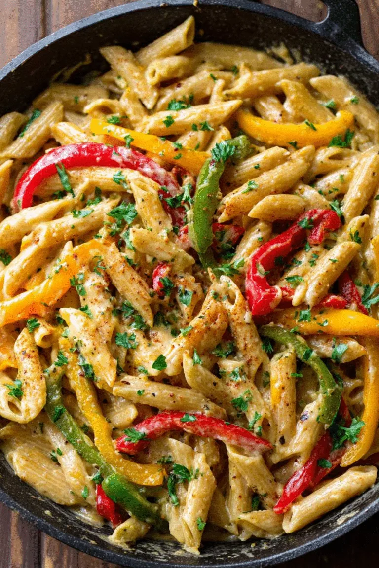 Creamy Jamaican Rasta Pasta with Bold Island Flavors
