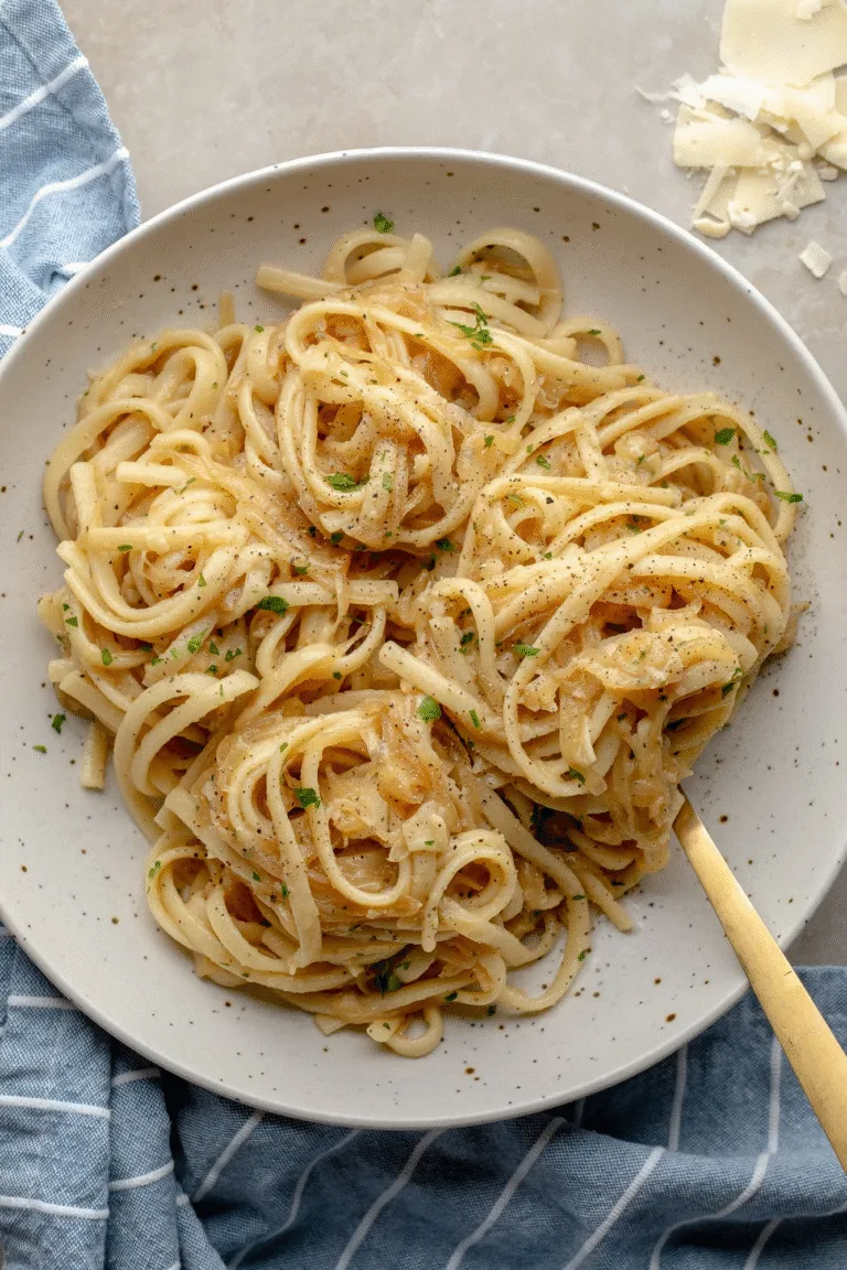 Caramelized Onion Pasta