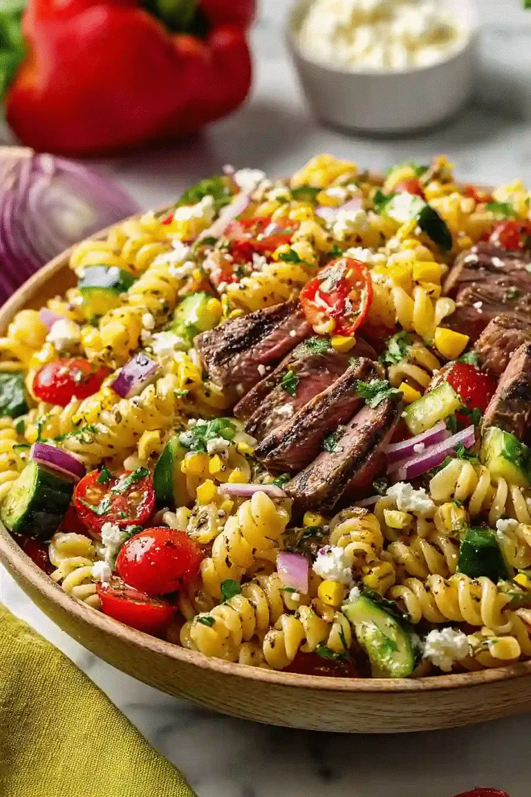 Classic Steak Pasta Salad