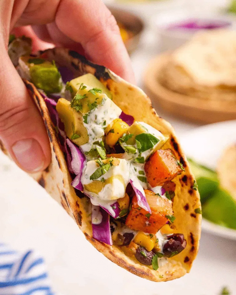 Sweet Potato and Black Bean Tacos