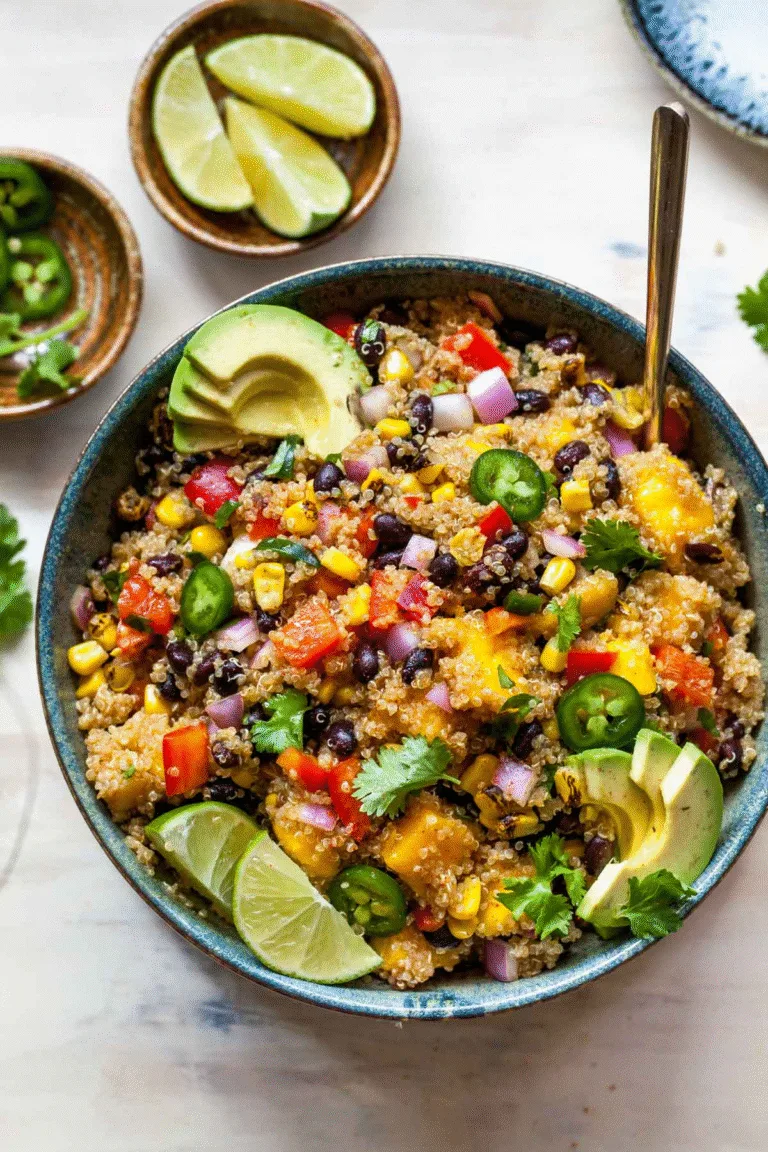 Fiesta Mango Quinoa Salad